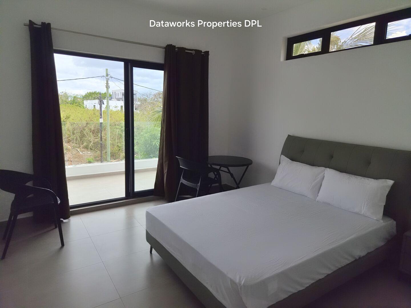 Villa moderne neuve entièrement meublée à vendre à Grand Baie – 3 chambres, piscine et à proximité de Super U