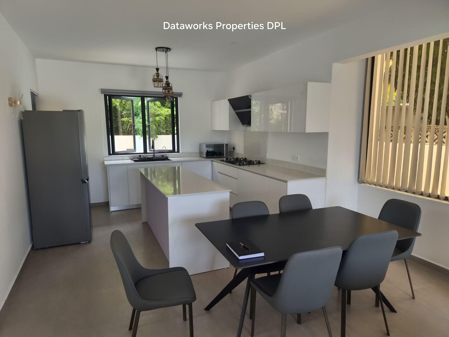 Villa moderne neuve entièrement meublée à vendre à Grand Baie – 3 chambres, piscine et à proximité de Super U