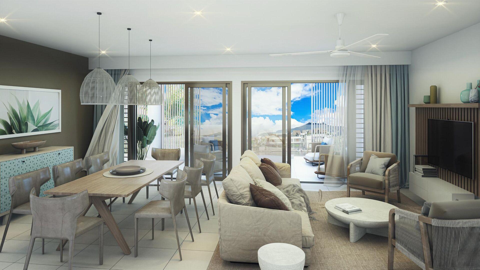 Marina View – Appartements de luxe à vendre à Rivière Noire, Île Maurice