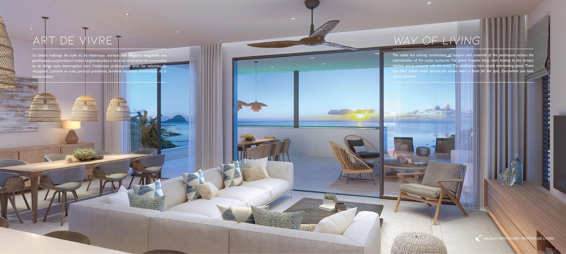 Une Opportunité Exclusive d’Acquérir un Penthouse de Prestige en Bord de Mer avec Piscine Privée et Vue Panoramique sur le Lagon