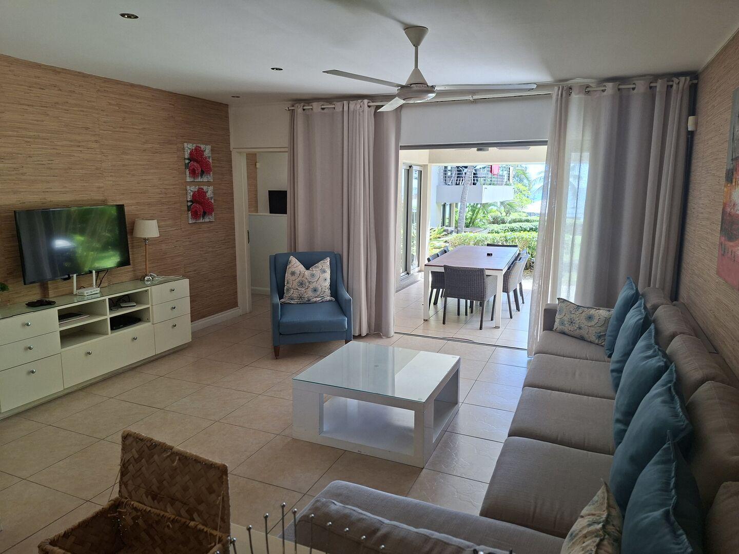 Appartement de luxe 4 chambres en bord de mer à vendre dans la résidence en front de mer, Pointe aux Biches